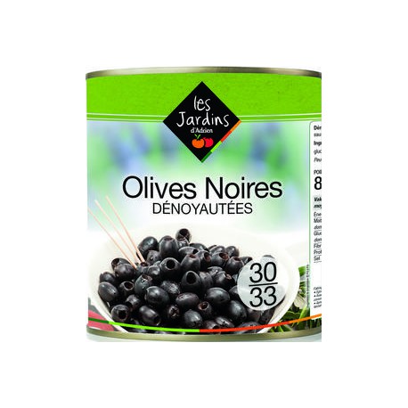 OLIVES NOIRES DENOYAUTEES 4/4