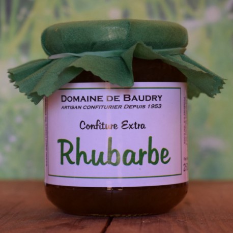 CONFITURE RHUBARBE