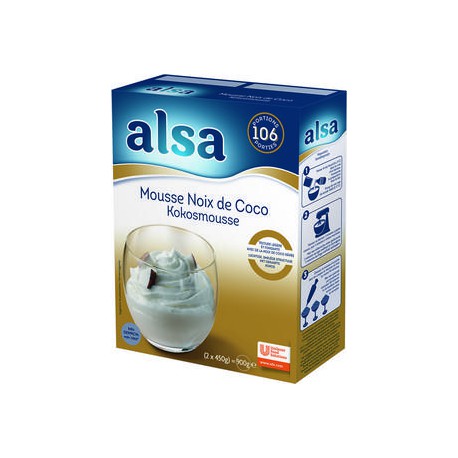 MOUSSE NOIX DE COCO 900 GR ALSA