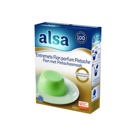 FLAN PISTACHE ALSA