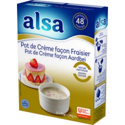 POT CREME FRAISIER 800 g ALSA