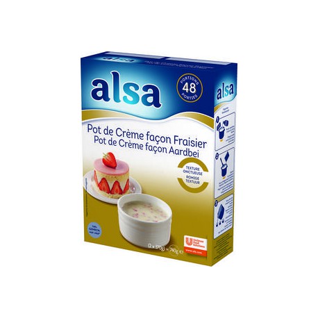 POT CREME FRAISIER 800 g ALSA