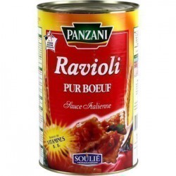 RAVIOLIS PUR BOEUF PANZANI 5/1