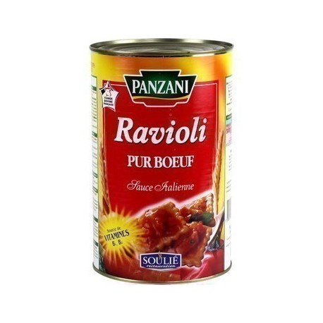 RAVIOLIS PUR BOEUF PANZANI 5/1