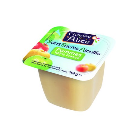 PUREE POMMES S/ SUCRE X 120