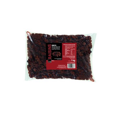 RAISINS BRUN SACHET 1 KG