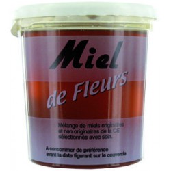 MIEL FLEURS  POT DE 1 KG