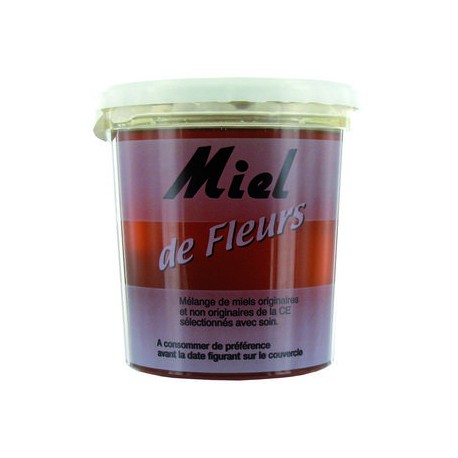 MIEL FLEURS  POT DE 1 KG