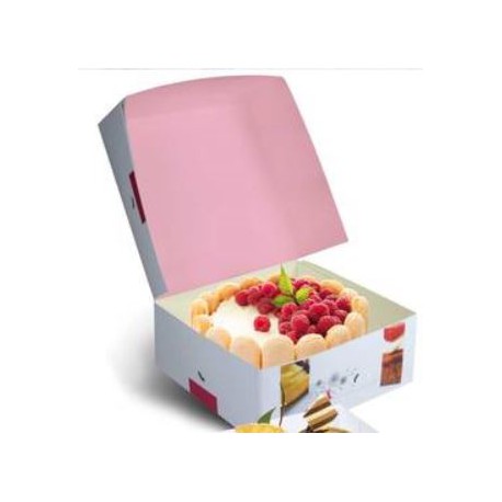 BOITE PATISSIERE 26 X 5 IMPRIMEE