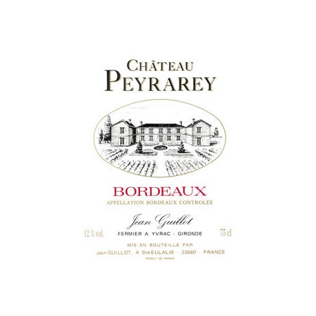 BORDEAUX CHATEAU PEYRAREY