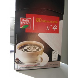 FILTRES A CAFE N° 4 MELITTA X 80