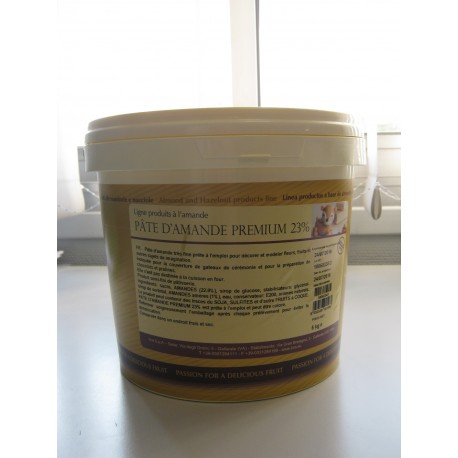 PATE AMANDE BLANCHE SEAU DE 5 KG