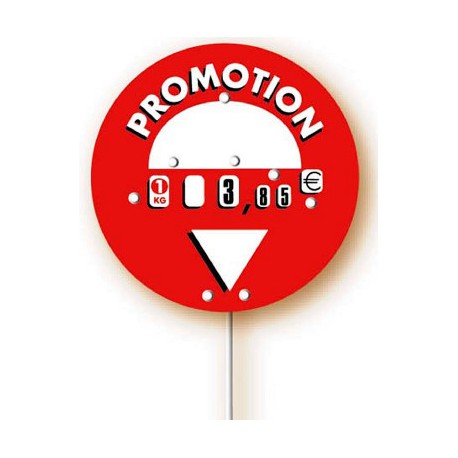 ETIQUETTE PROMOTION RONDE