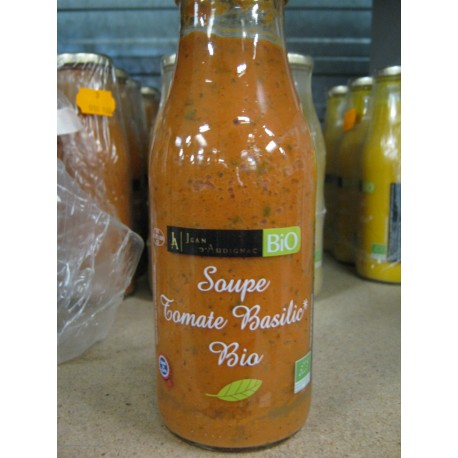 SOUPE TOMATE BASILIC BIO JA 480 G