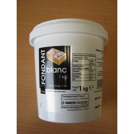 FONDANT BLANC EXTRA 1 KG